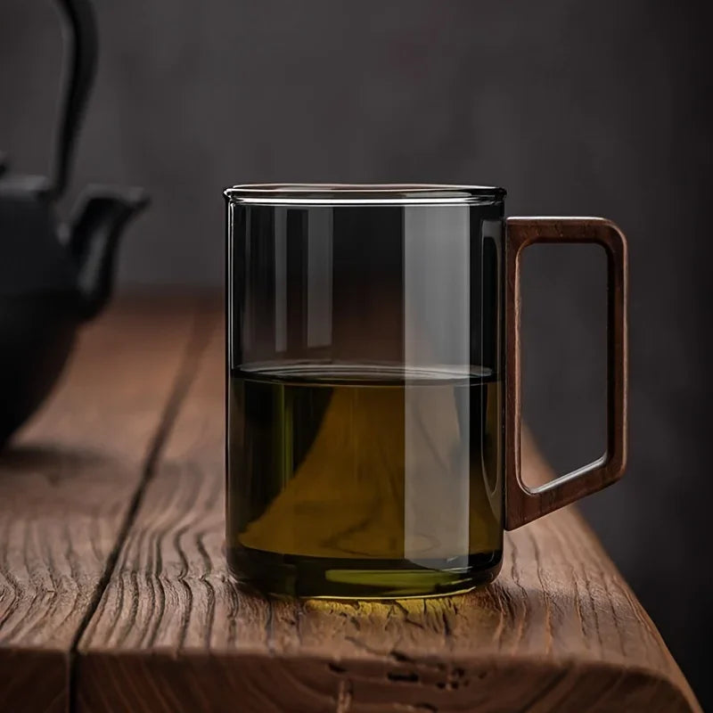 TimberForge Glass Mugs